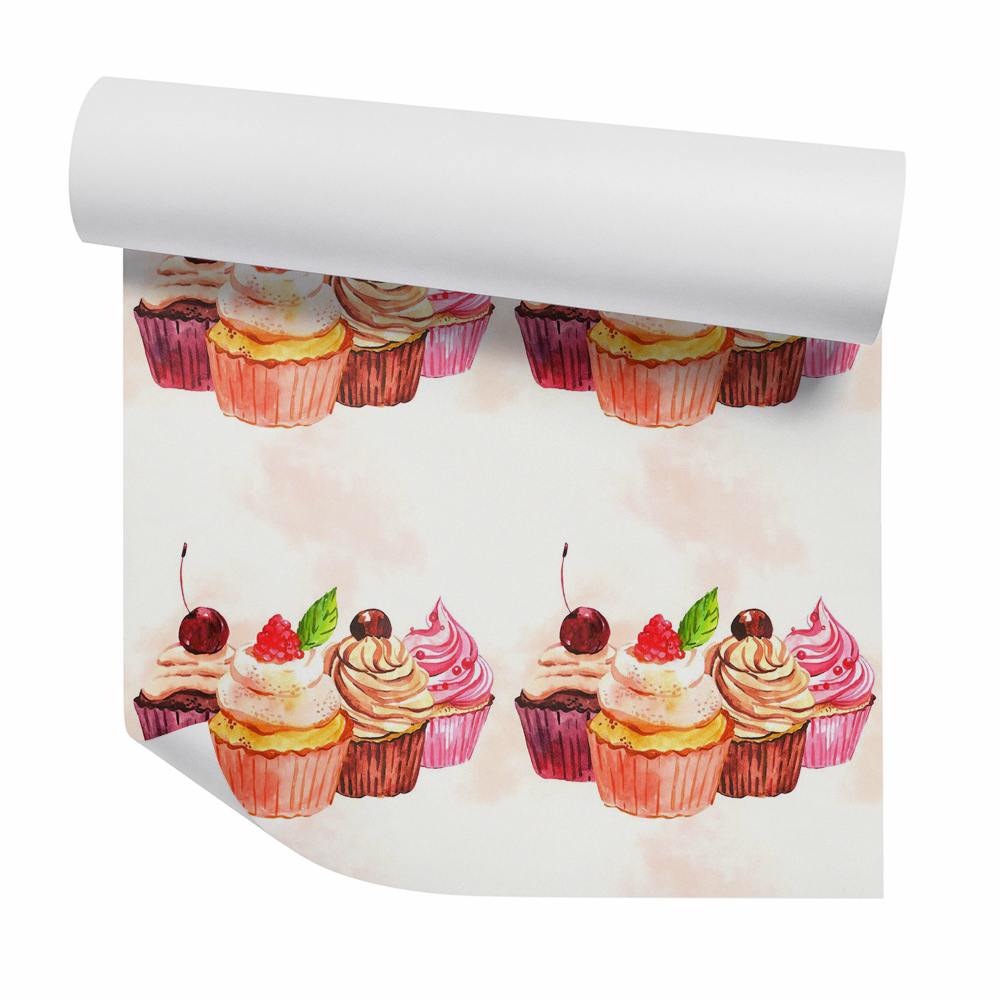 Dekor tapéta Édes sült cupcakes