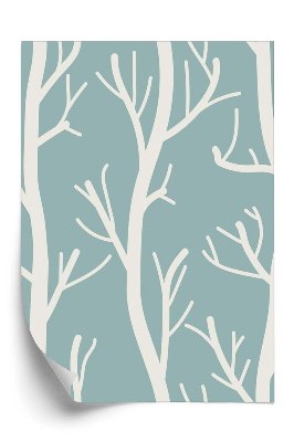 Öntapadós tapéta Varratmentes háttérben a fák