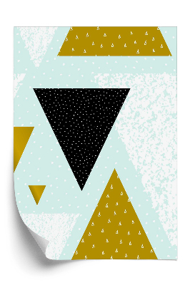 Öntapadós tapéta Absztrakt geometrikus minta