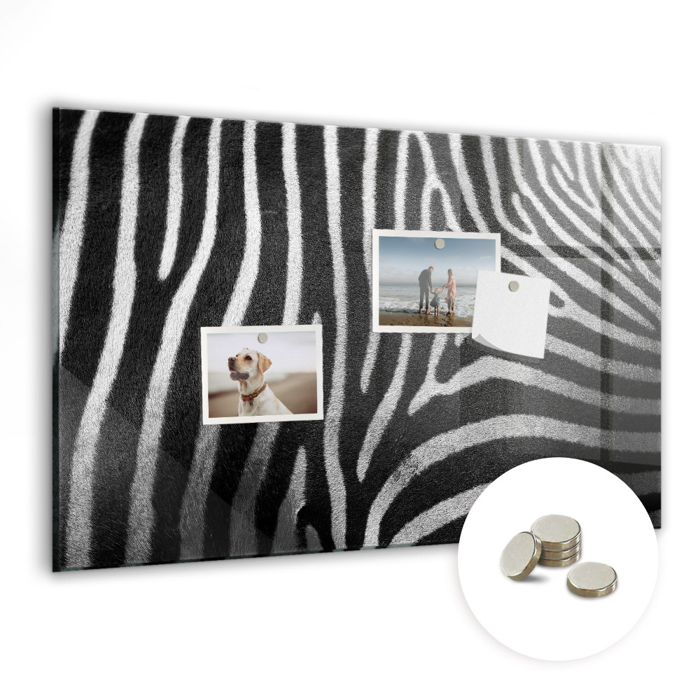 Mágneses fali tábla Zebra csíkok