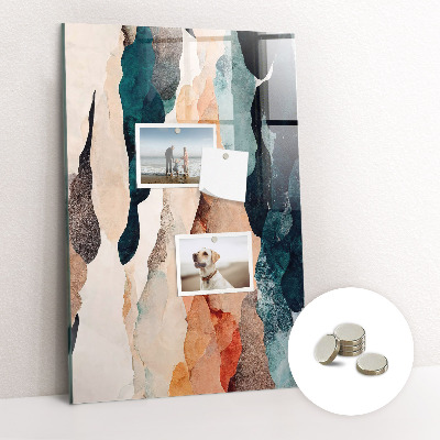 Mágnestábla Absztrakt foltok