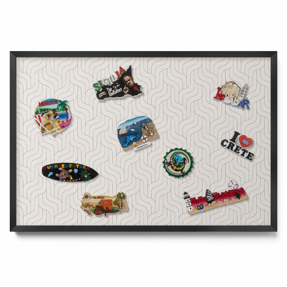 Szabályos lineáris minta Mágnestábla