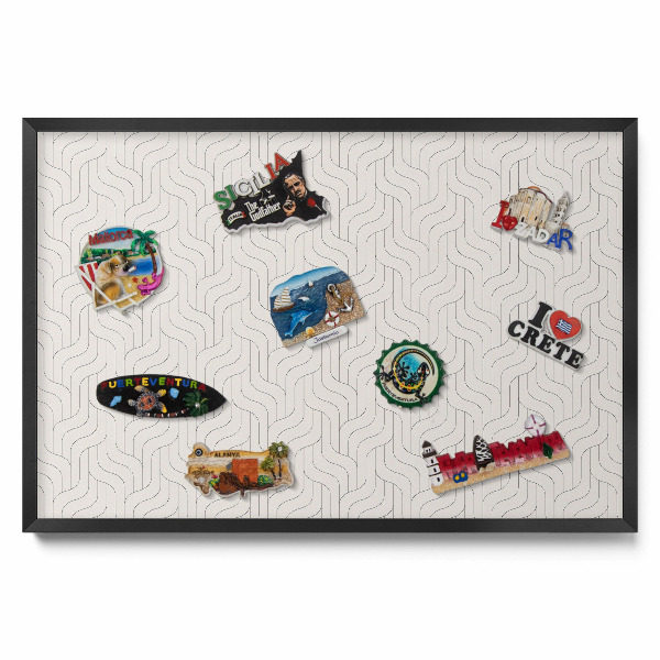 Szabályos lineáris minta Mágnestábla