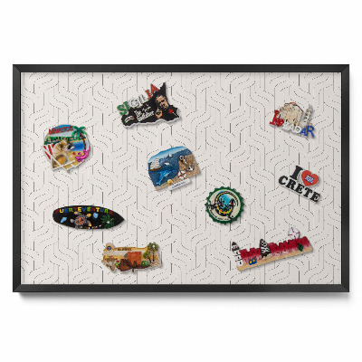 Szabályos lineáris minta Mágnestábla