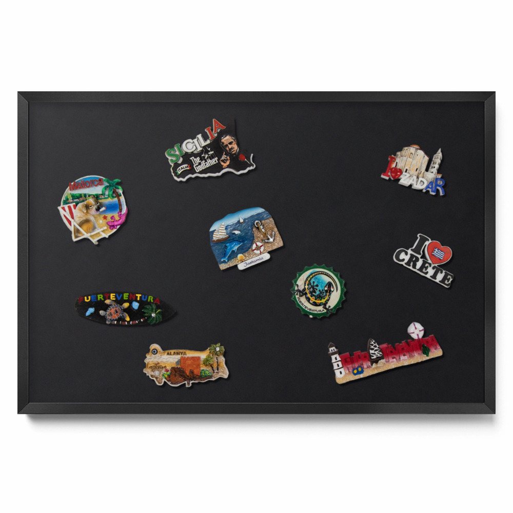 Fekete szín Mágnestábla