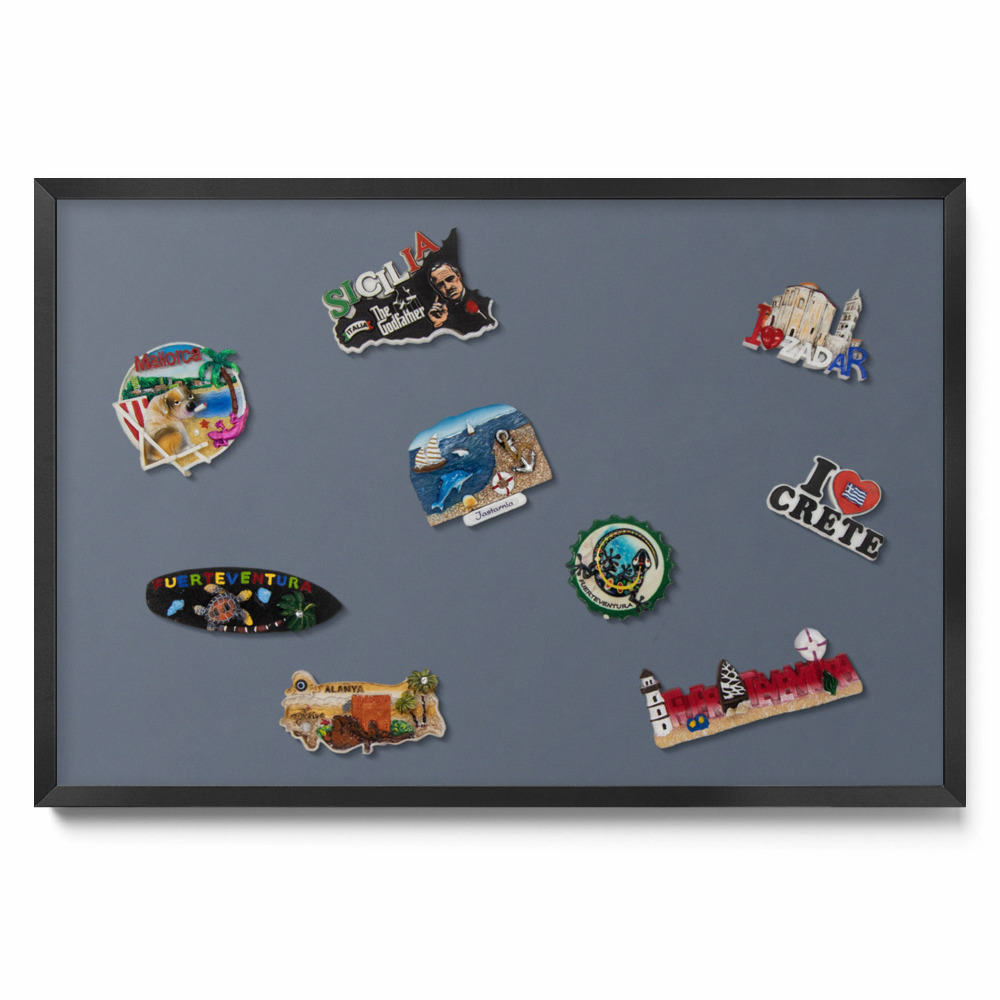 Hűvös szürke szín Mágneses tábla