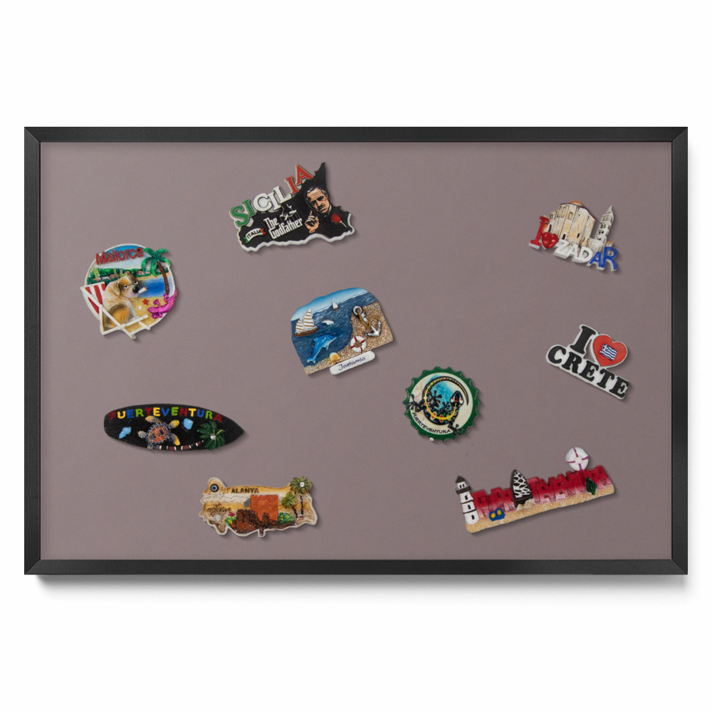 Világosbarna színű Mágnestábla