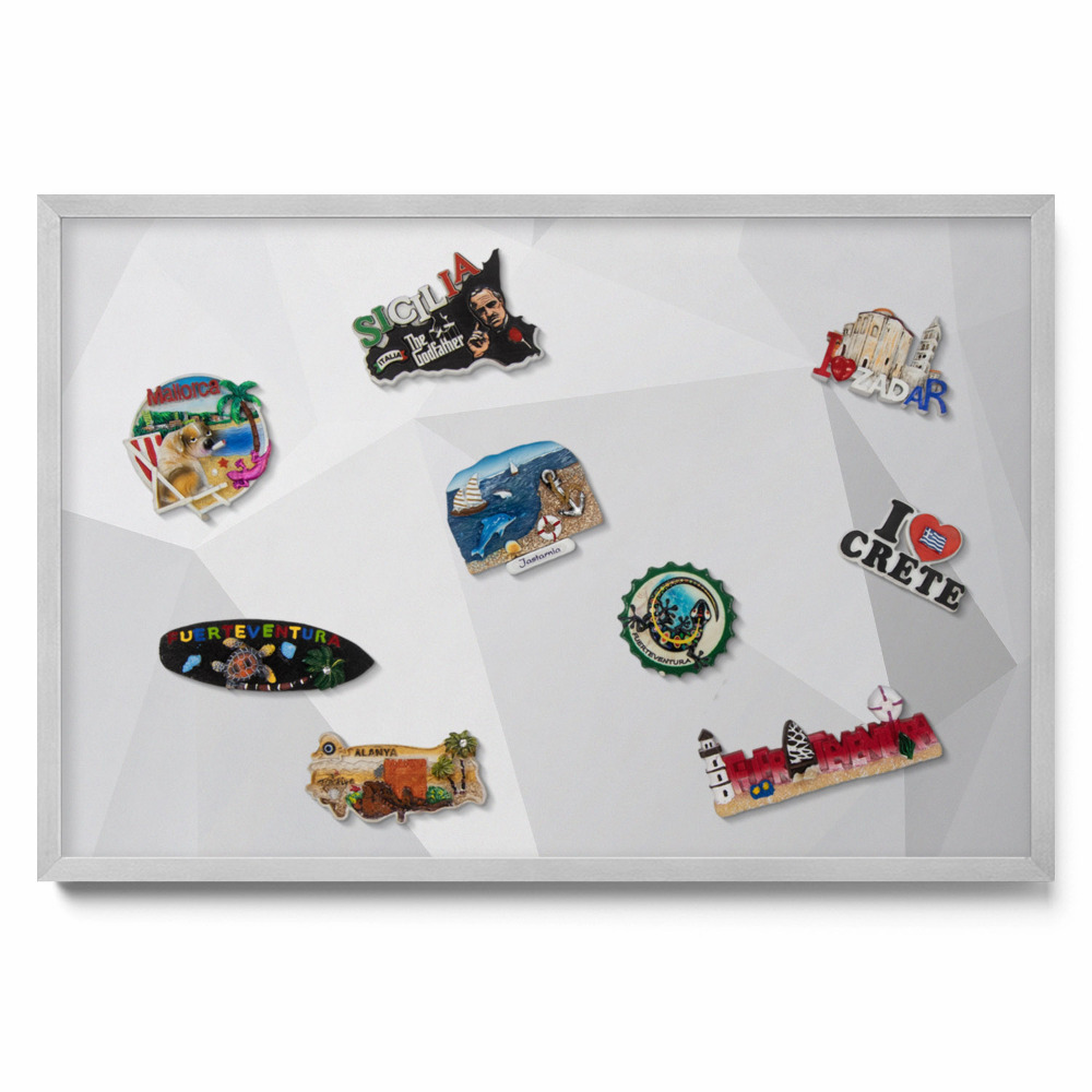 3D geometriai háttér Mágnestábla