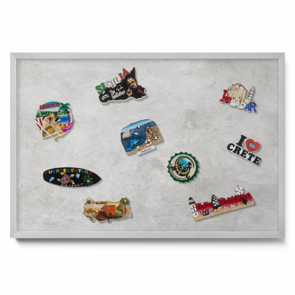 Betonfal textúra Mágneses tábla