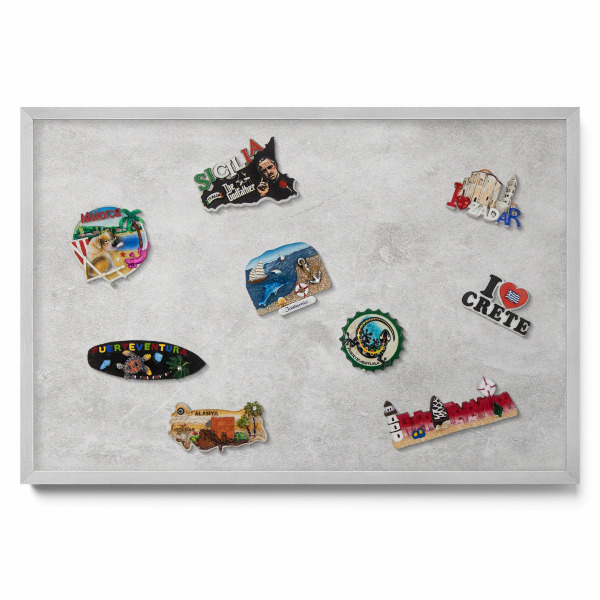 Betonfal textúra Mágneses tábla