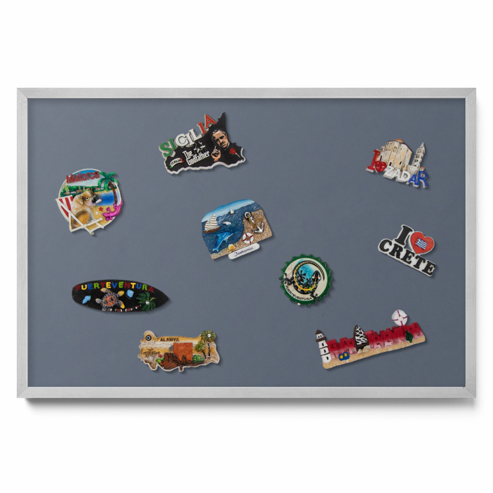 Hűvös szürke szín Mágneses tábla