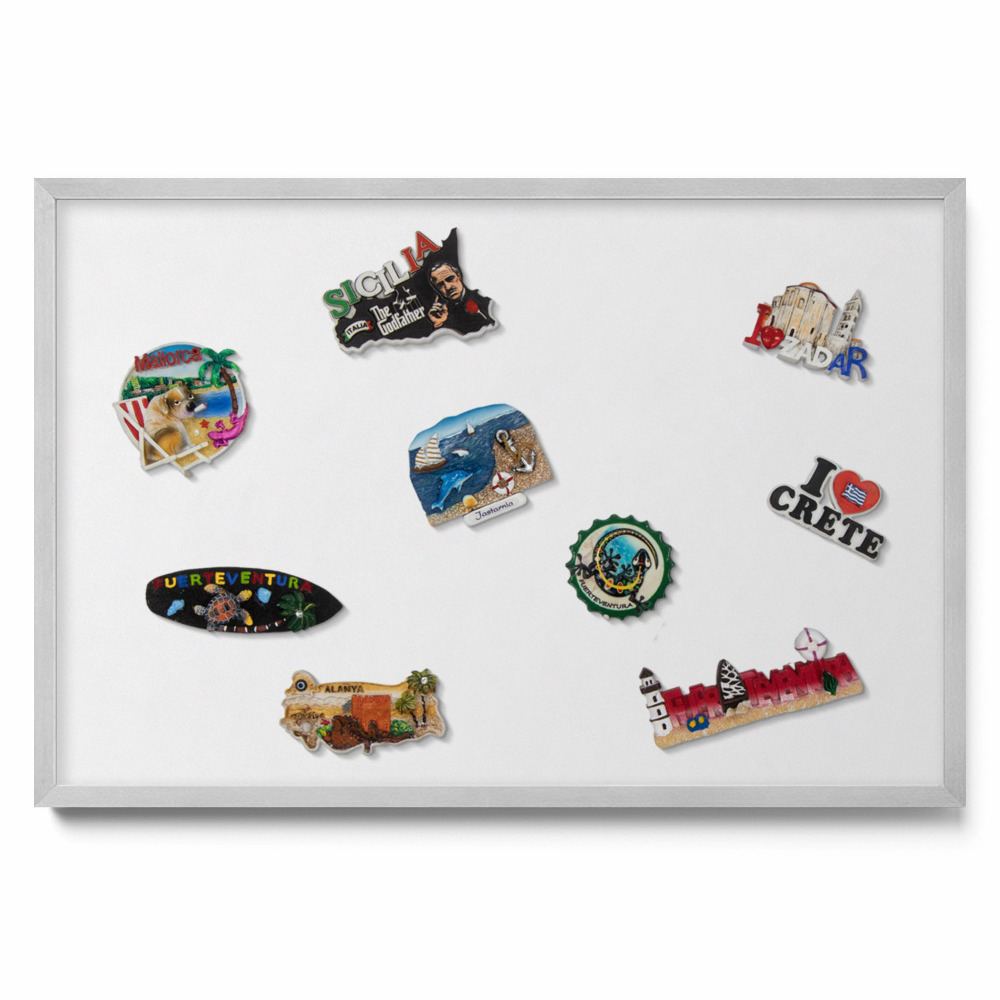 Szín fehér Mágnestábla