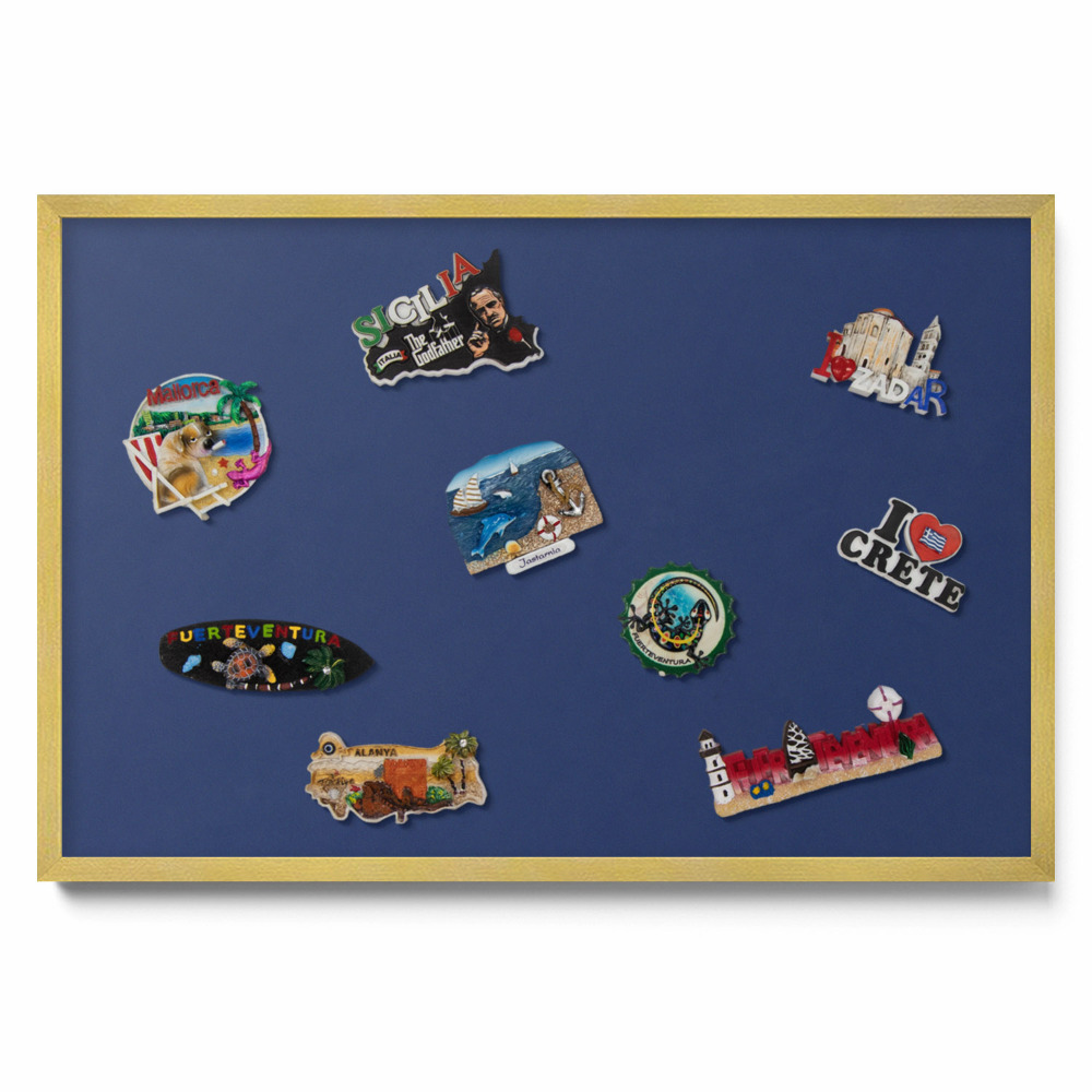 sötétkék színű Mágneses tábla