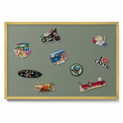 Olíva színű Mágneses tábla