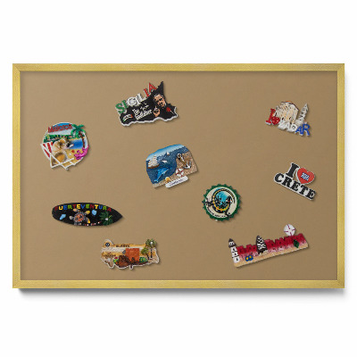 Sötét sárga színű Mágnes tábla