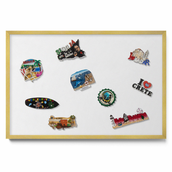 Szín fehér Mágnestábla