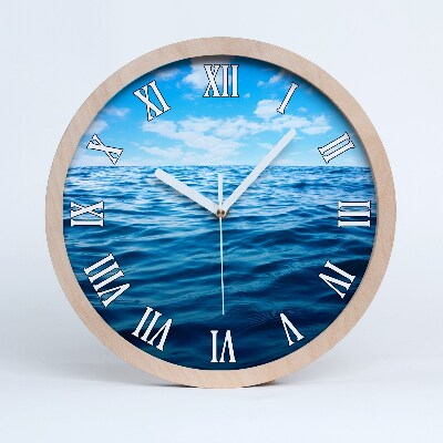 Kerek fa óra Tengervíz