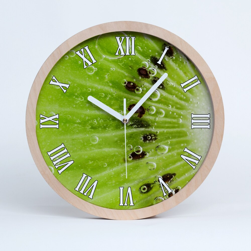 Fából készült óra Kiwi