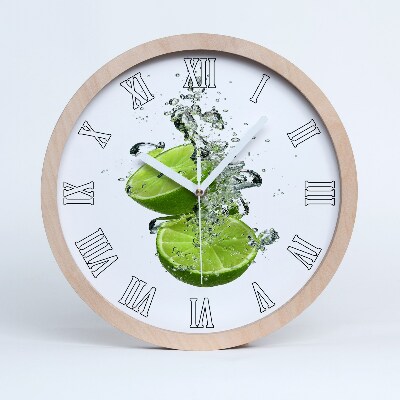 Fából készült óra Mész a víz alatt