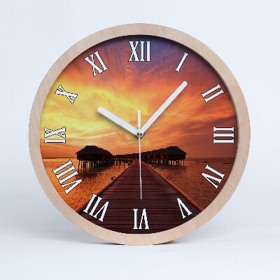 Fa fali órá Maldív bungalók