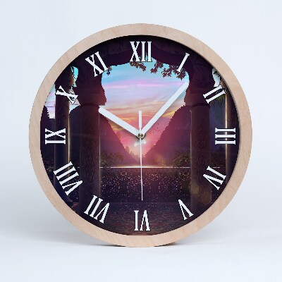 Fa óra Keleti építészet