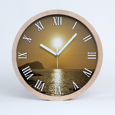 Fa fali órá Tengeri naplemente