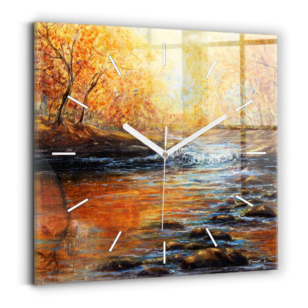 Négyzet alakú üvegóra 30x30 Művészi művészet