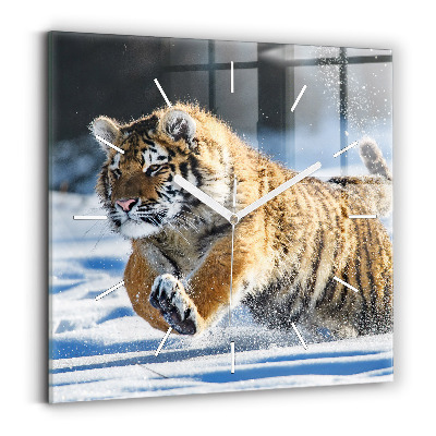 Négyzet alakú üvegóra 30x30 Bátor lépés előre