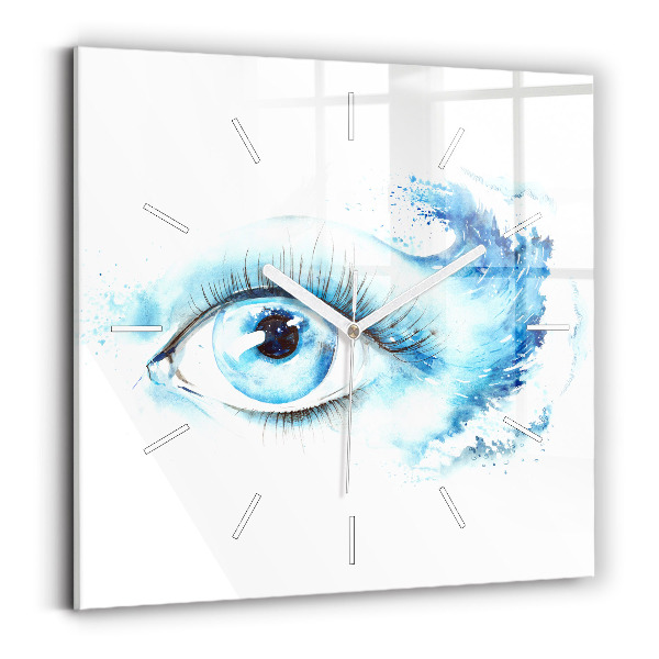 Szögletes üvegóra 30x30 Tengeri szem
