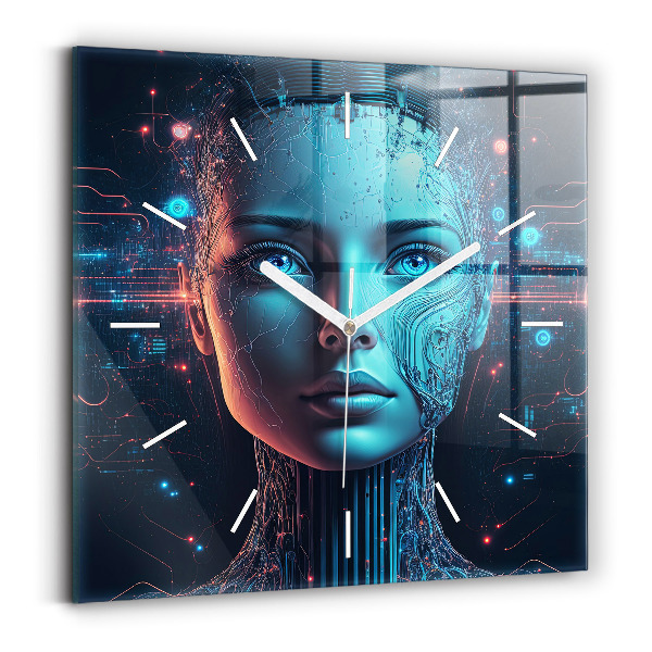 Négyzet alakú üvegóra 30x30 Mesterséges intelligencia