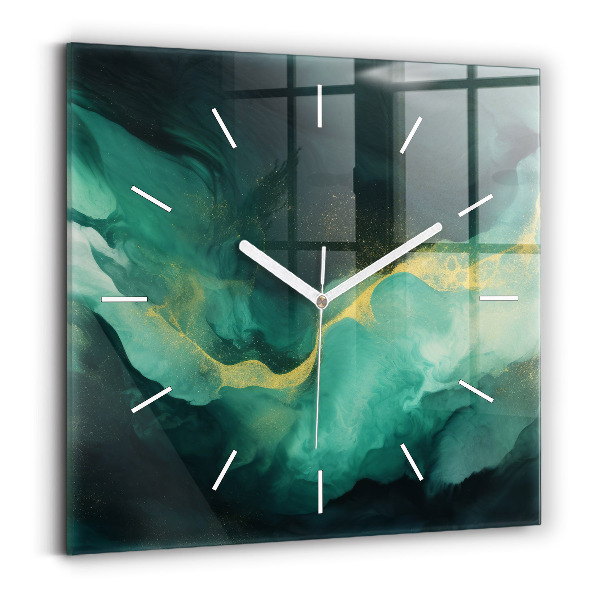 Szögletes fali üvegóra 30x30 Szerpentin