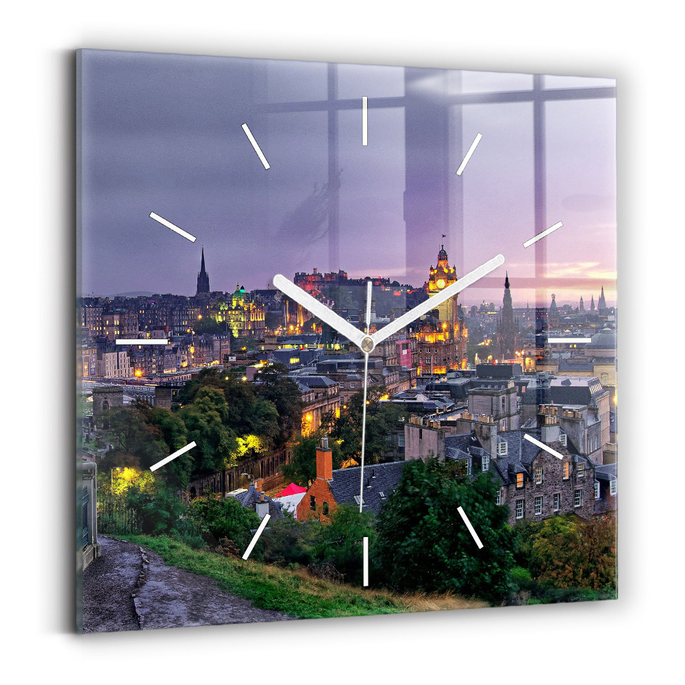 Négyzet alakú üvegóra 30x30 Edinburgh a Calton Hilltől