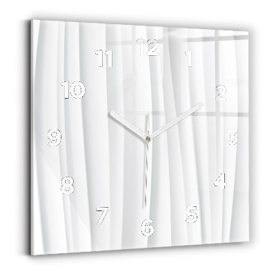 Szögletes fali üvegóra 30x30 Hullámok textúrája