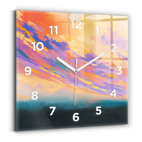 Szögletes fali üvegóra 30x30 Plátói szerelem