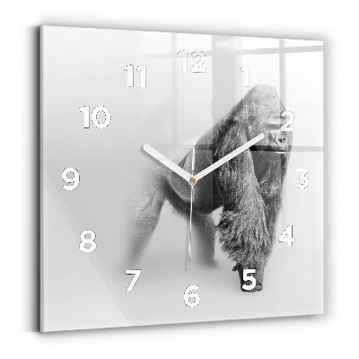 Szögletes fali üvegóra 30x30 Állatművészeti gyűjtemény