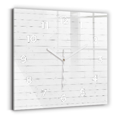 Szögletes fali üvegóra 30x30 Fa panelek minta