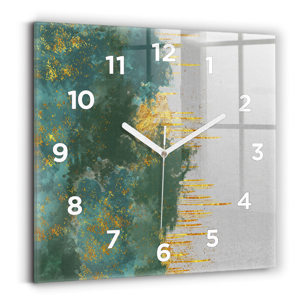 Szögletes fali üvegóra 30x30 Dekoratív minta