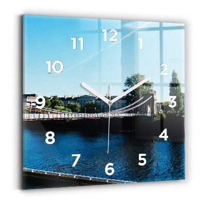 Szögletes fali üvegóra 30x30 Southportland Skócia