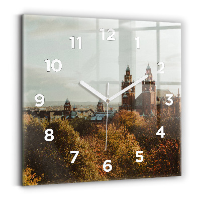 Szögletes fali üvegóra 30x30 Glasgow Művészeti Galéria