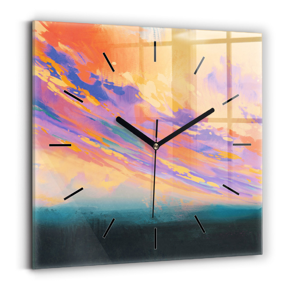 Szögletes fali üvegóra 30x30 Plátói szerelem