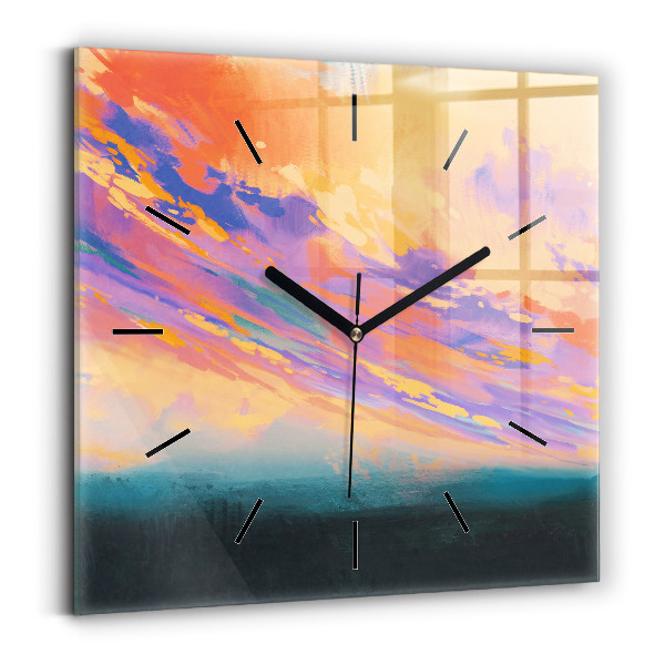 Szögletes fali üvegóra 30x30 Plátói szerelem