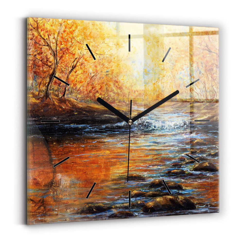Négyzet alakú üvegóra 30x30 Művészi művészet
