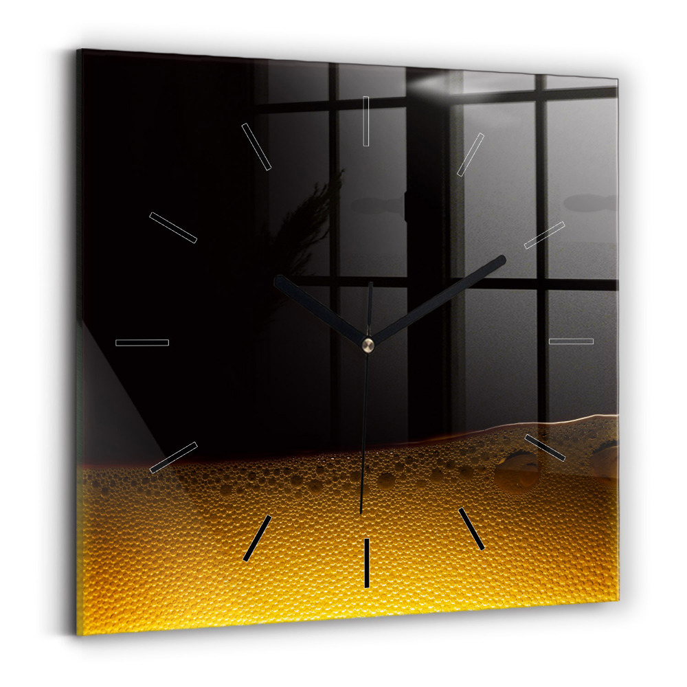Szögletes fali üvegóra 30x30 narancslé