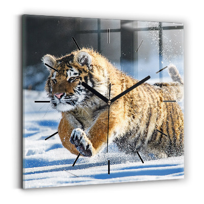 Négyzet alakú üvegóra 30x30 Bátor lépés előre