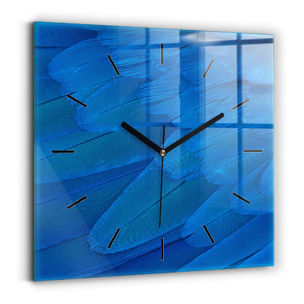 Négyzet alakú üvegóra 30x30 Madártoll