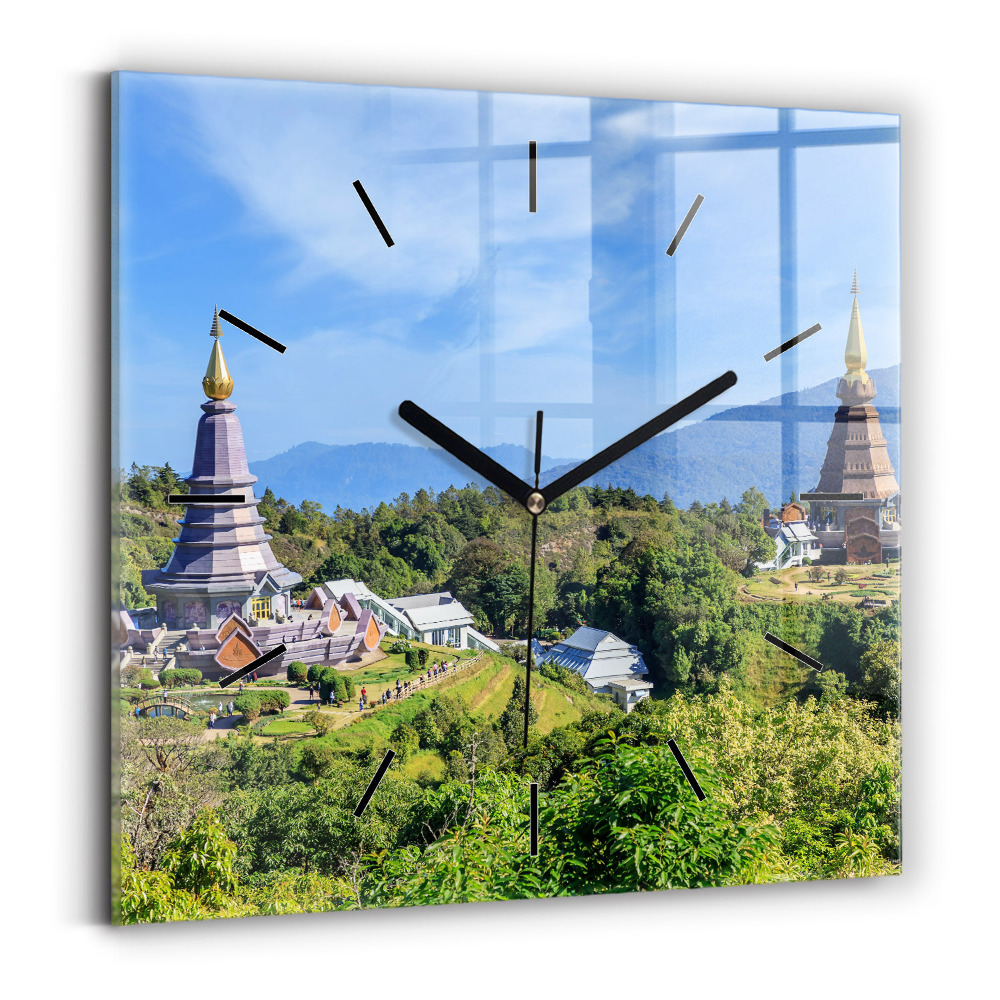 Szögletes üvegóra 30x30 Chiang Mai nemzeti park