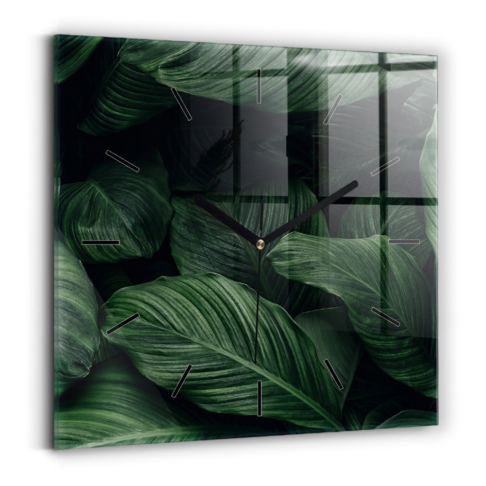 Szögletes fali üvegóra 30x30 Trópusi szörny