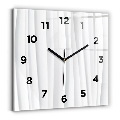 Szögletes fali üvegóra 30x30 Hullámok textúrája