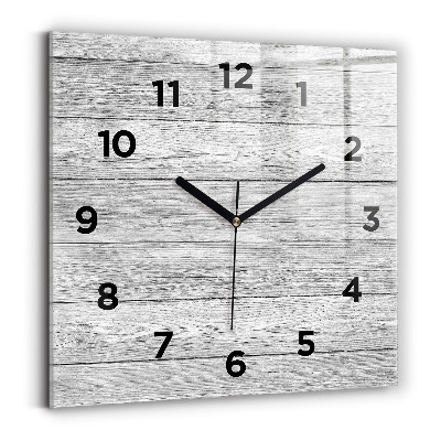 Szögletes fali üvegóra 30x30 Fa panelek