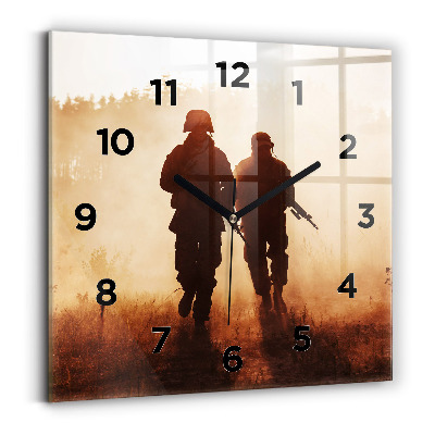 Négyzetes üvegóra 30x30 Egyesült Államok tengerészgyalogosai